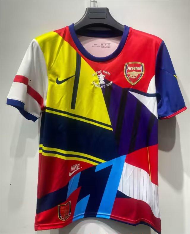AAA Quality Arsenal 2014 Anniversary Retro Soccer Jersey